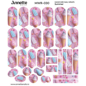 Manicure Nail Wraps MWR-030
