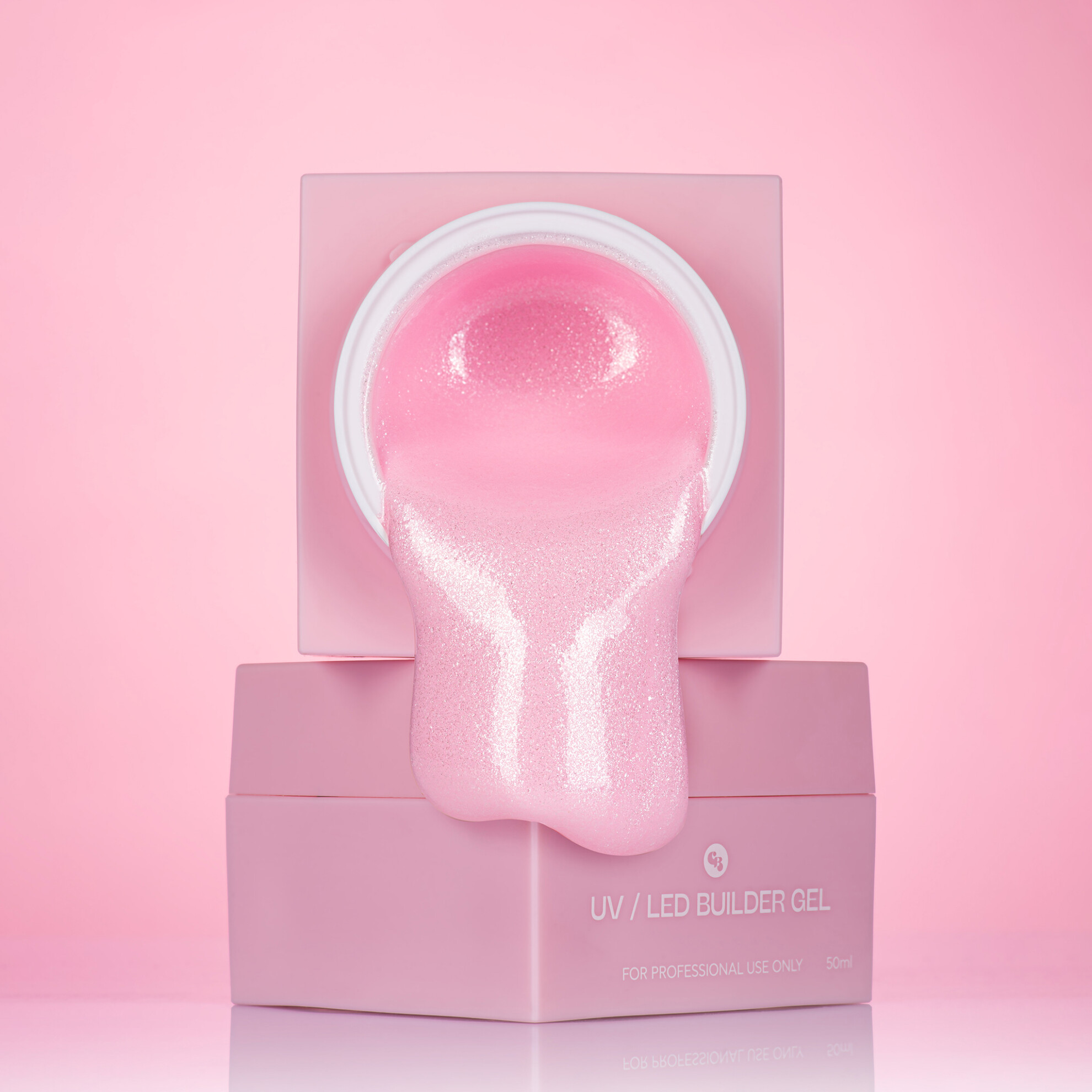 Builder Gel Glimmer Pink 50ml