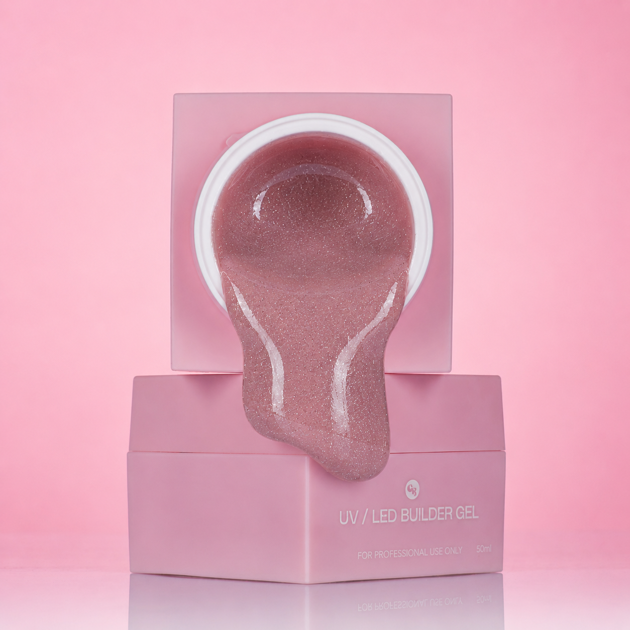 Builder Gel Glimmer Nude 50ml